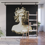 Gold Medusa Wall Mural Gallery Image 1