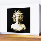 Gold Medusa Wall Mural Gallery Image 2