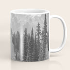 Escape to the Wilds - Black and White Nature Photography Coffee Mug Gallery Image 1