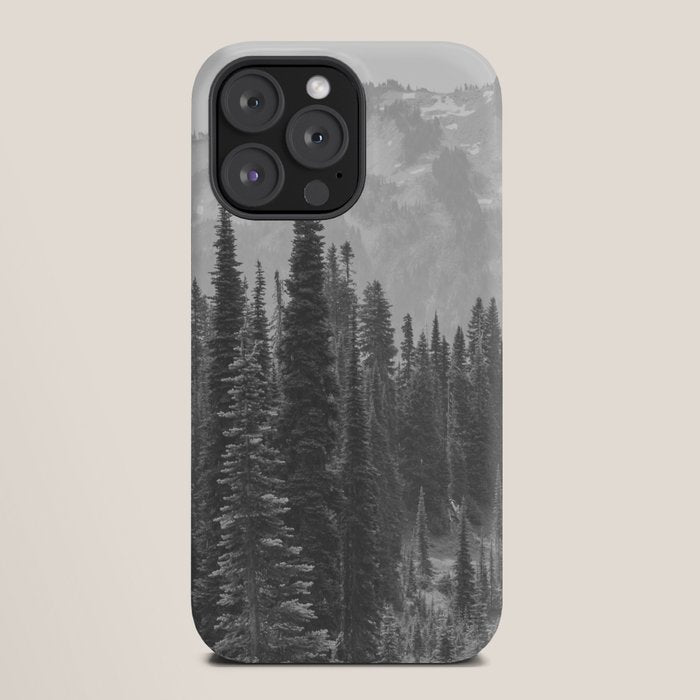 Escape to the Wilds - Black and White Nature Photography iPhone Case Gallery Image 20