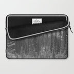 Escape to the Wilds - Black and White Nature Photography Laptop Sleeve Gallery Image 2