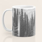 Escape to the Wilds - Black and White Nature Photography Coffee Mug Gallery Image 3