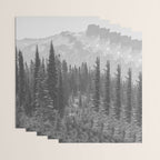 Escape to the Wilds - Black and White Nature Photography Wrapping Paper Gallery Image 3