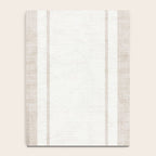 AEGEAN BOLD TICKING STRIPE JUTE Notebook Gallery Image 4