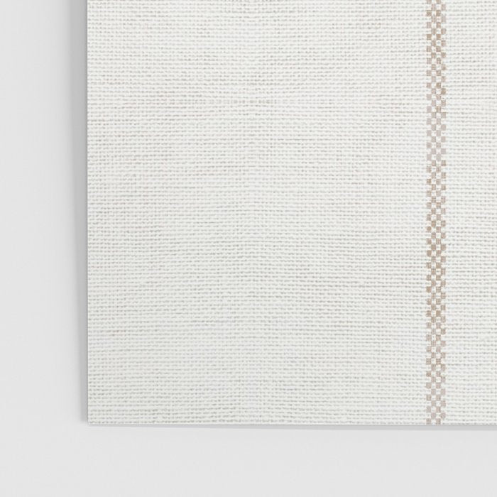 AEGEAN BOLD TICKING STRIPE JUTE Poster Gallery Image 3