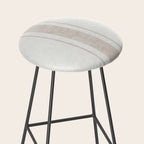 AEGEAN BOLD TICKING STRIPE JUTE Stool Gallery Image 2