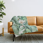 Tropical state Throw Blanket Gallery Image 1