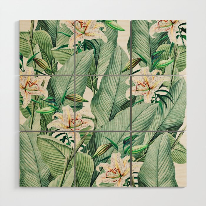 Tropical state Wood Wall Art Gallery Image 1