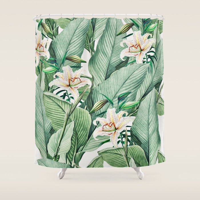 Tropical state Shower Curtain Gallery Image 1