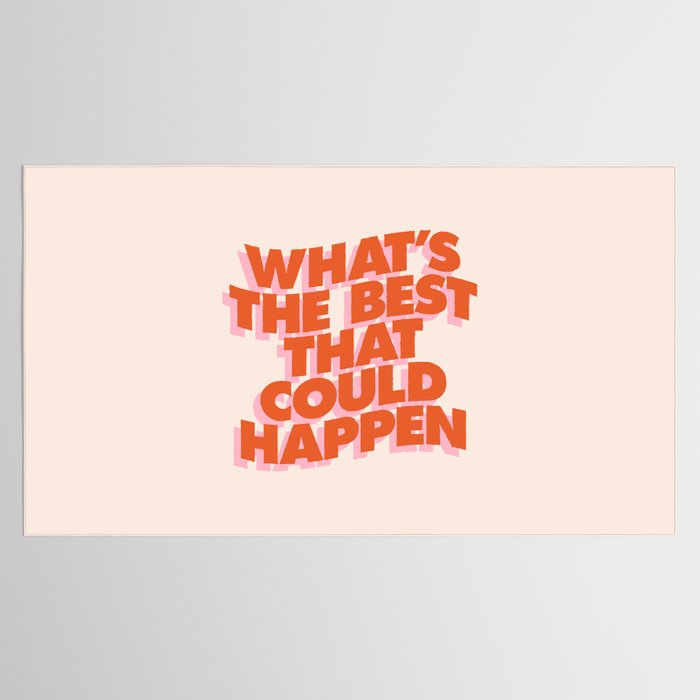 Whats The Best That Could Happen Tablecloth Gallery Image 2