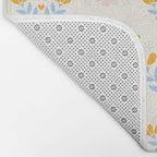 Sweet Love - Floral Pattern Bath Mat Gallery Image 2