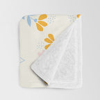 Sweet Love - Floral Pattern Throw Blanket Gallery Image 3