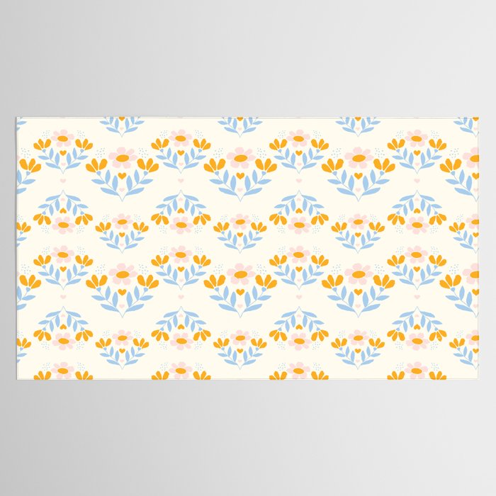 Sweet Love - Floral Pattern Tablecloth Gallery Image 2