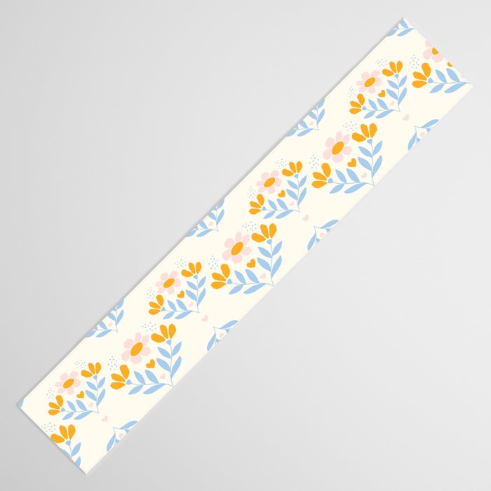 Sweet Love - Floral Pattern Table Runner Gallery Image 3