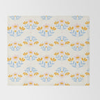 Sweet Love - Floral Pattern Throw Blanket Gallery Image 2