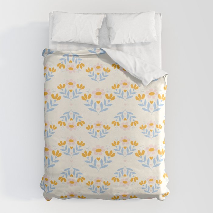 Sweet Love - Floral Pattern Duvet Cover Gallery Image 6