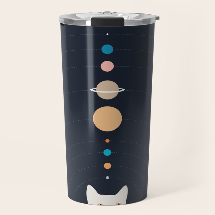 Cat Landscape 125 Travel Mug Gallery Image 1