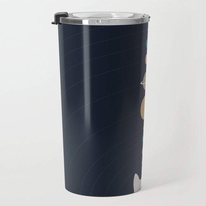 Cat Landscape 125 Travel Mug Gallery Image 3