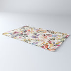 Watercolor Wild grasses watercolor Rug Gallery Image 3