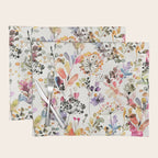 Watercolor Wild grasses watercolor Placemat Gallery Image 1