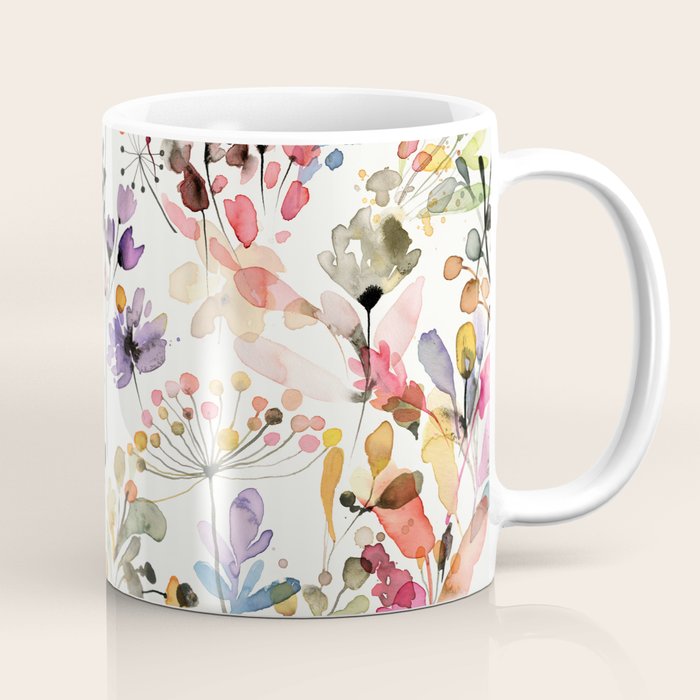 Watercolor Wild grasses watercolor Coffee Mug Gallery Image 1