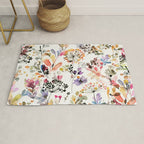 Watercolor Wild grasses watercolor Rug Gallery Image 1