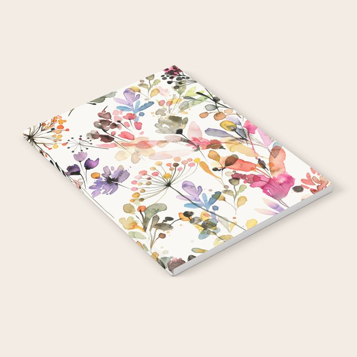 Watercolor Wild grasses watercolor Notebook Gallery Image 1