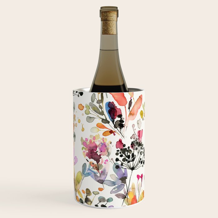 Watercolor Wild grasses watercolor Wine Chiller Gallery Image 2