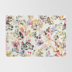 Watercolor Wild grasses watercolor Rug Gallery Image 2