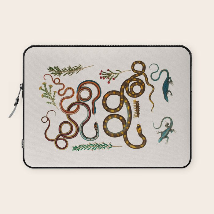 Albertus Seba Snakes And Lizards Laptop Sleeve Gallery Image 1