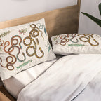 Albertus Seba Snakes And Lizards Pillow Sham Gallery Image 2