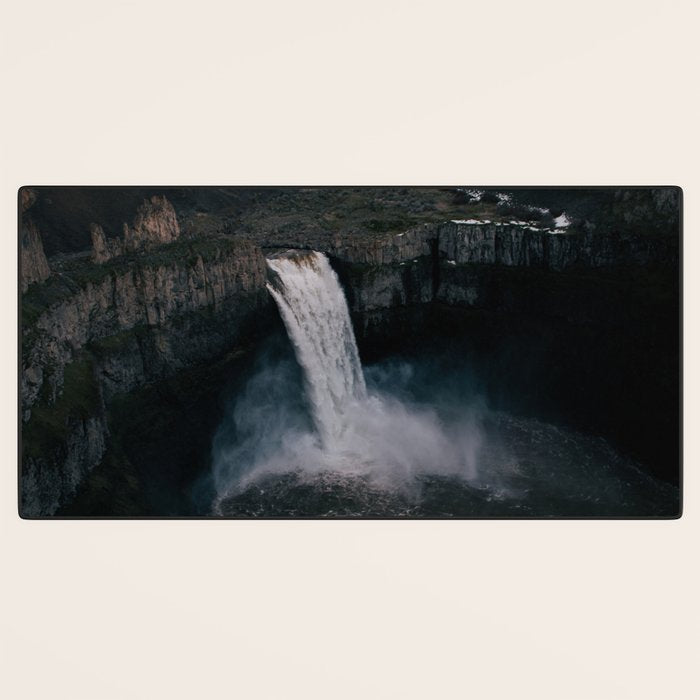 Palouse Falls Desk Mat Gallery Image 3