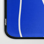 Blue Abstract Wave Laptop Sleeve Gallery Image 3