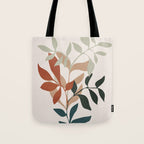 Soft Leaves Tote Bag Gallery Image 1