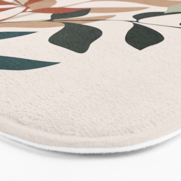 Soft Leaves Bath Mat Gallery Image 3
