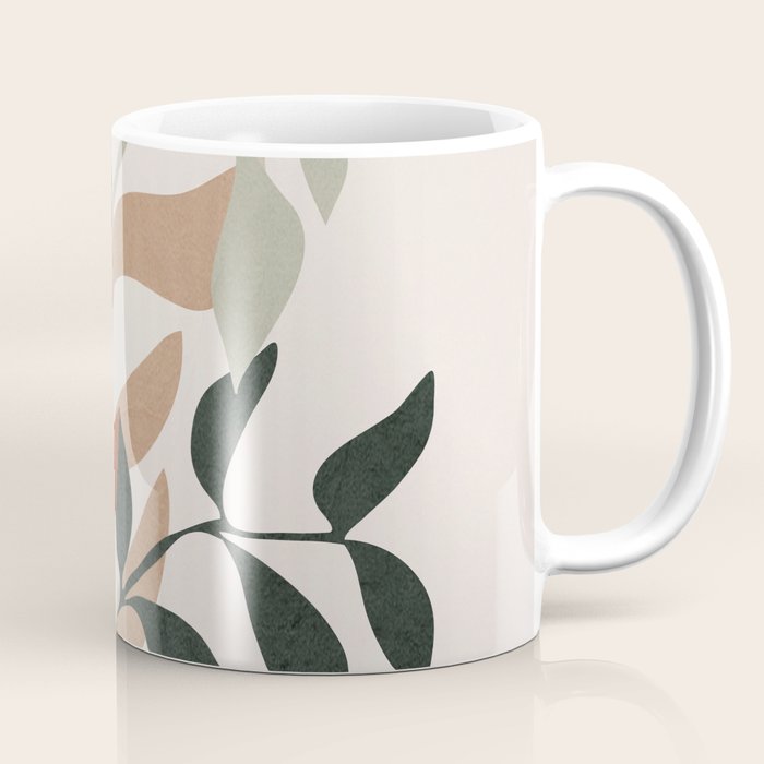 Soft Leaves Coffee Mug Gallery Image 1