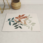 Soft Leaves Rug Gallery Image 1