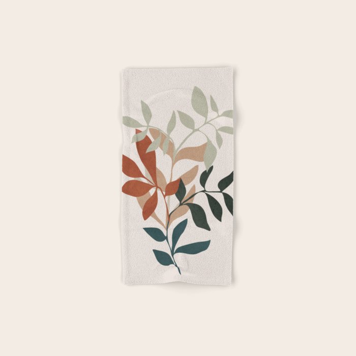 Soft Leaves Towels Gallery Image 1
