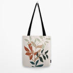 Soft Leaves Tote Bag Gallery Image 2