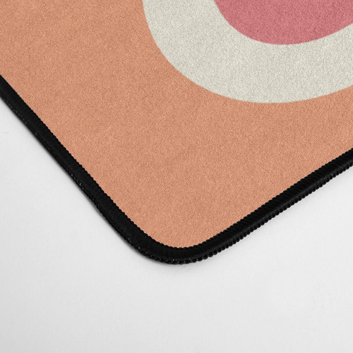 Colorful Rainbow Warp Swirl Lines I Desk Mat Gallery Image 4