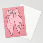 Libra Bow Stationery Card Gallery Image 2