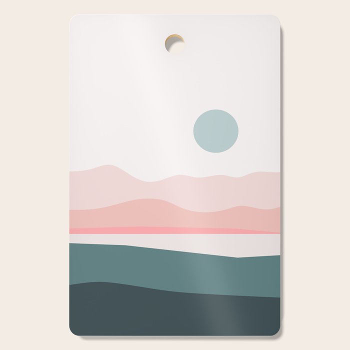 Abstract Landscape 03 Cutting Board Gallery Image 1