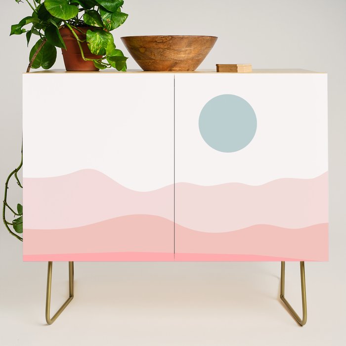 Abstract Landscape 03 Credenza Gallery Image 1