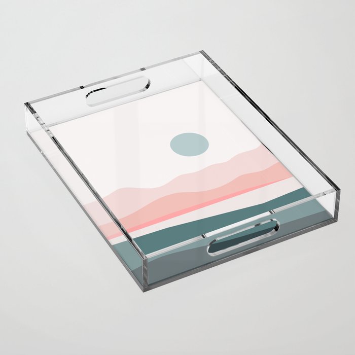Abstract Landscape 03 Acrylic Tray Gallery Image 1