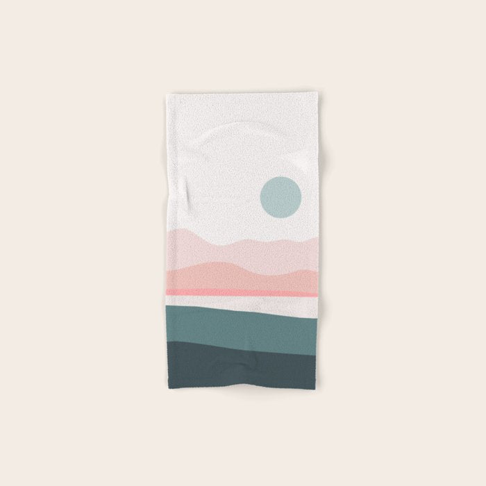 Abstract Landscape 03 Bath Towel Gallery Image 1