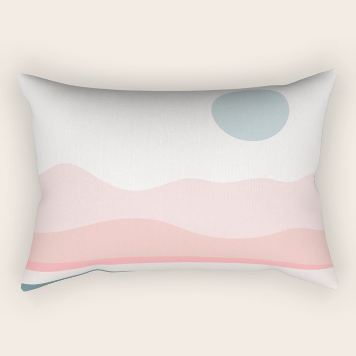 Abstract Landscape 03 Rectangular Pillow Gallery Image 1