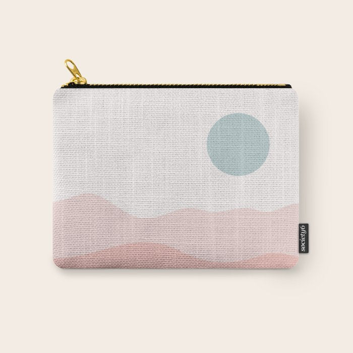 Abstract Landscape 03 Carry All Pouch Gallery Image 1