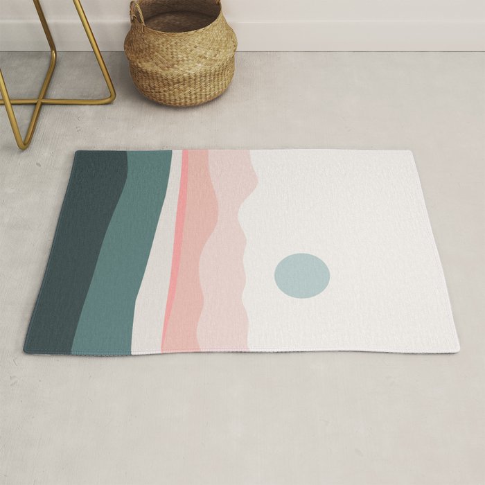 Abstract Landscape 03 Rug Gallery Image 1