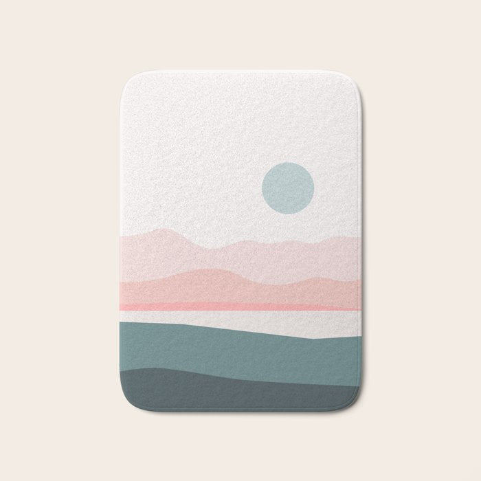 Abstract Landscape 03 Bath Mat Gallery Image 1