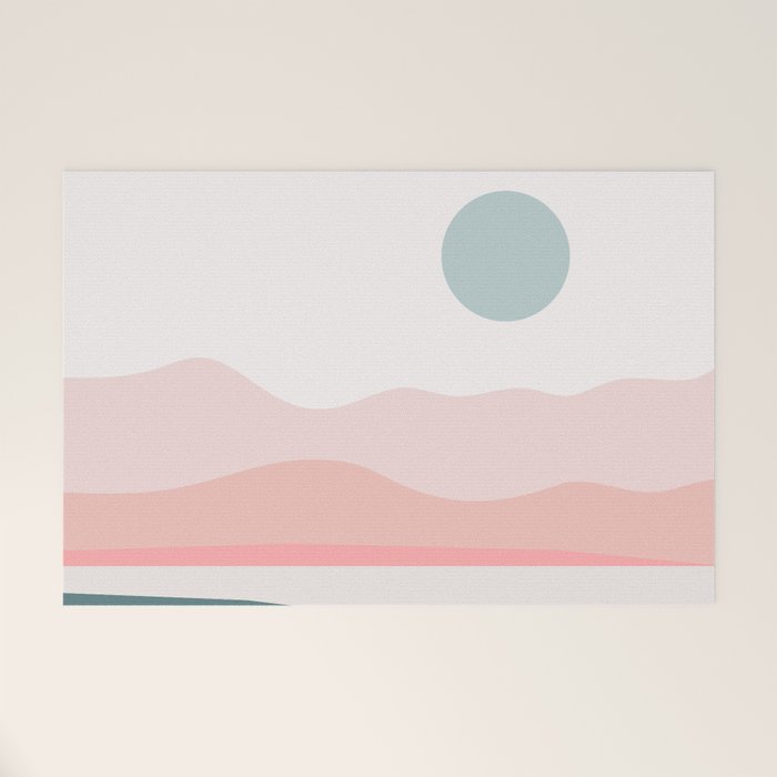 Abstract Landscape 03 Welcome Mat Gallery Image 1